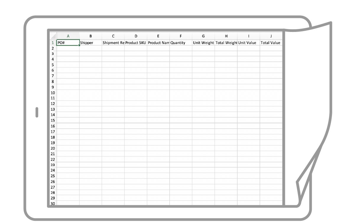 Application icon Purchase Order Template