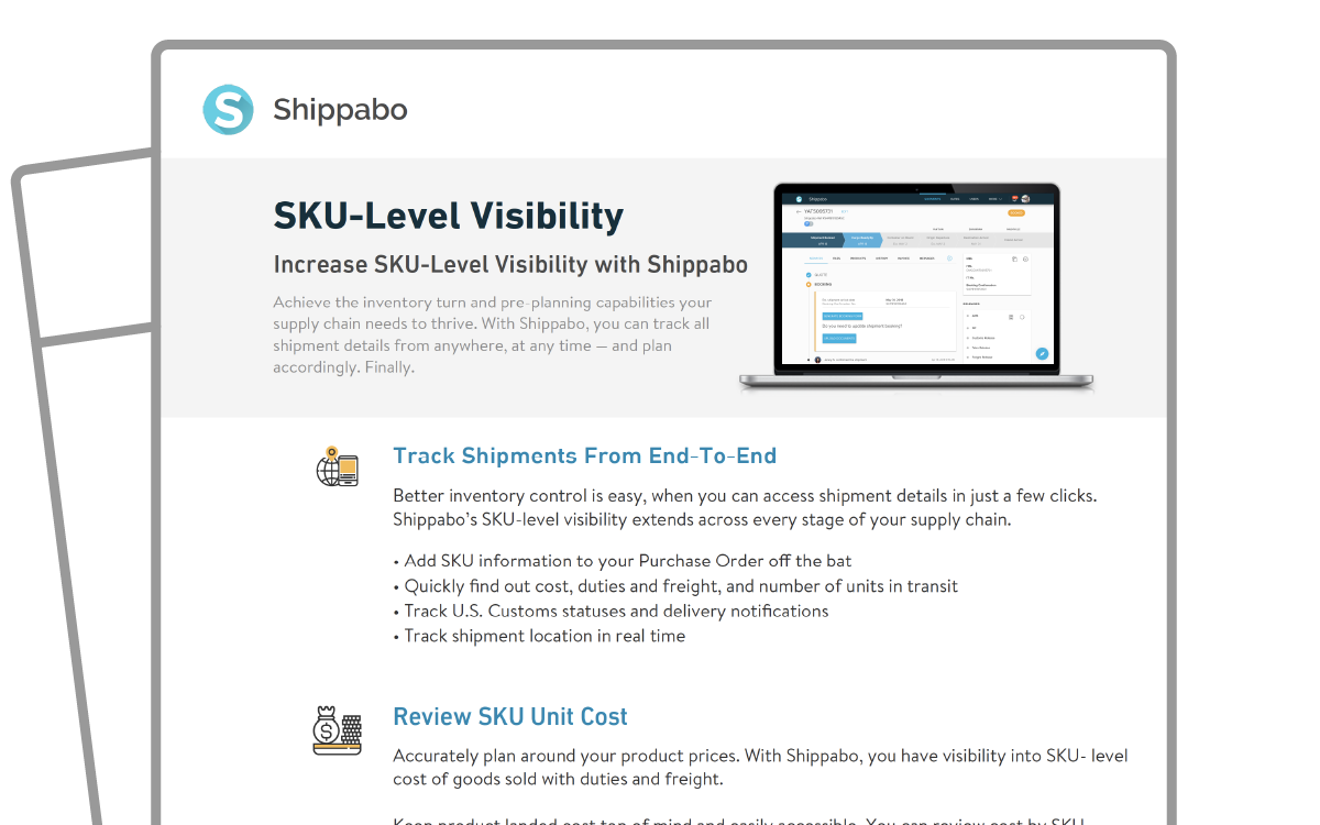One Sheet icon SKU Visibility One Sheet icon SKU Visibility