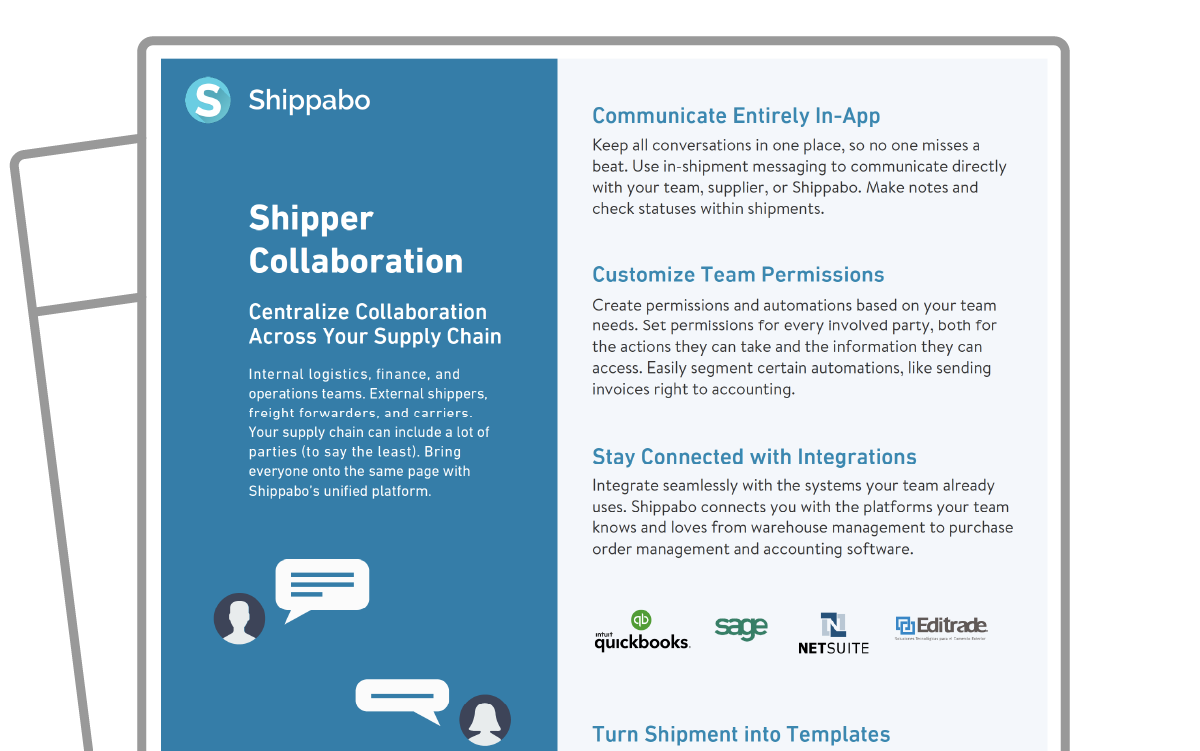 One Sheet icon Collaboration Tips to Improve Your Supply Chain Operations